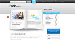 Desktop Screenshot of bookclubshop.com